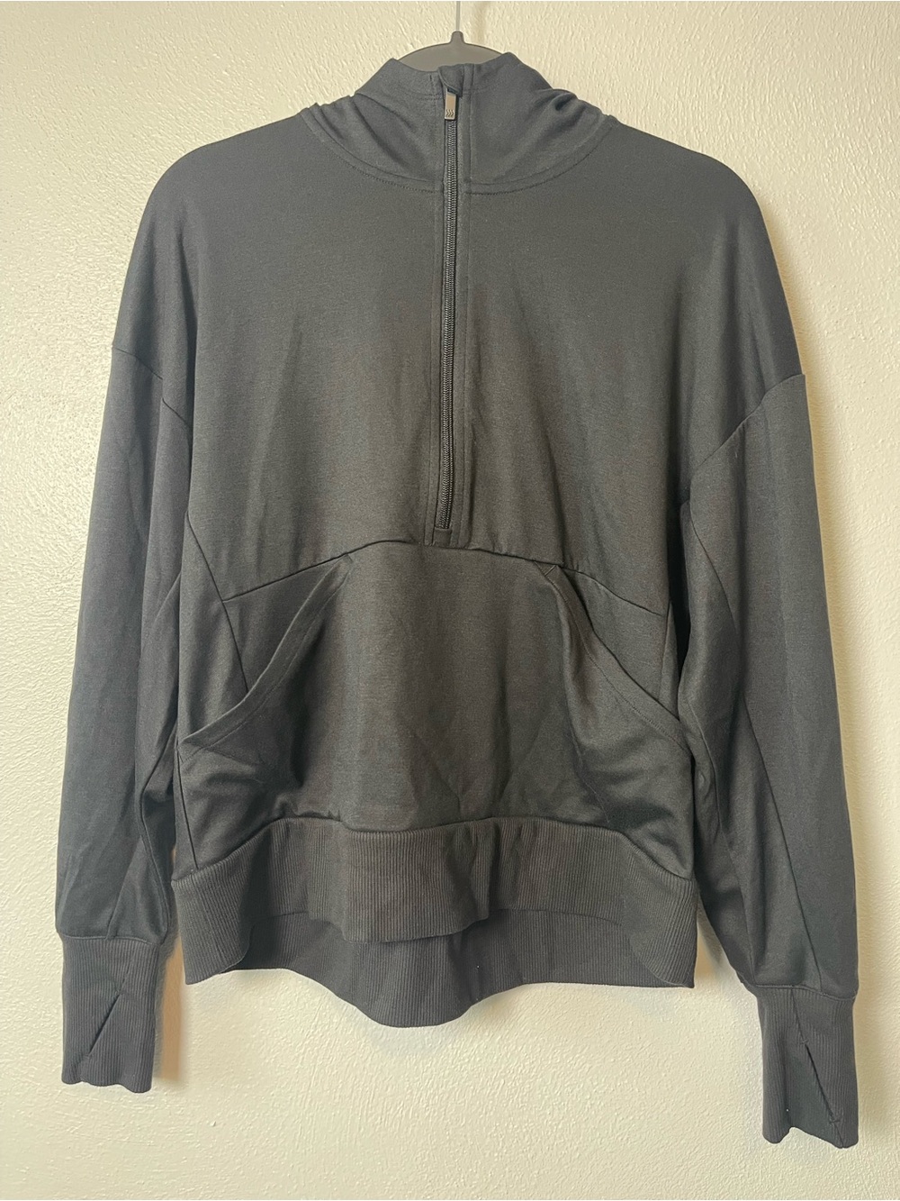 All in Motion- Women's 1/2 Zip Pullover Hoodie with Light Purple Accent Size Med